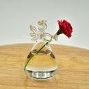 4 Pieces Terrarium Vase Angel Shape Hanging Vase Flower Plant Hydroponic