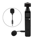 Portable 3.5mm Stereo Microphone Adapter for DJI Osmo Pocket 2 Accessories