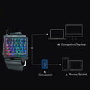 35 Keys One-handed Gaming Membrane keyboard Ergonomic Keypad for Computer