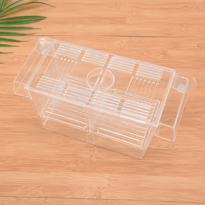 Fish Breeding Hatchery Young Fish Incubator Aquarium Breeder Isolation Box FT