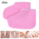 1Pair Paraffin Wax Bath foot Care Foot cover Cloth Spa Pedicure Nursing P Ew