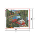 5D DIY Full Drill Square Diamond Painting Cross Stitch Mosaic (F005 Car)