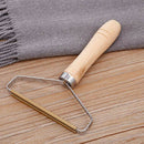 Portable Reusable Manual Lint Wood Remover Cloth Carpet Roller Fuzz Trimmer