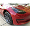 2 PCS Tinted Head and Fog Lamp Overlays Protective Film Covers Kit for 2018 M7R8