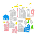 DIY House Cutting Dies Stencil Fit Scrapbooking Paper Christmas Card Embossing
