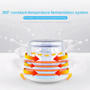 Mini Electric Yogurt Maker Machine with 8oz Glass Jar Kitchen Appliances DIY