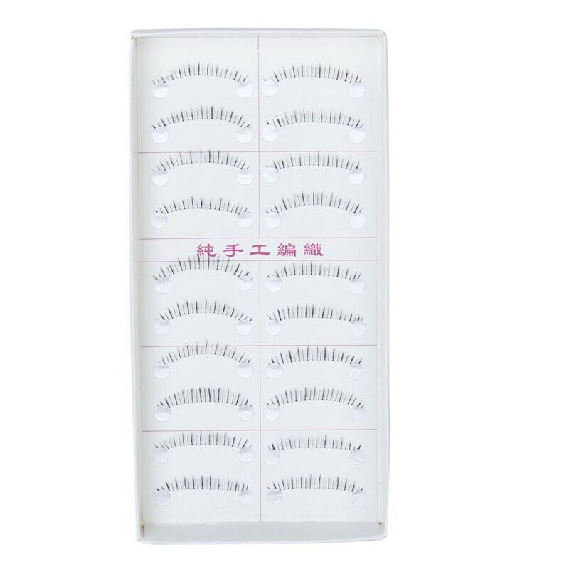 10 Pairs Lower Under Bottom False Eyelashes Eye Lashes Makeup Party T7S5