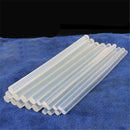 High Viscosity 20pcs 7 x 100mm Non-Toxic EVA Clear Hot Melt Glue Sticks for