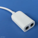 Couples 3.5mm Jack 1 Male to 2 Female Audio Headphone Earphone Splitter Line