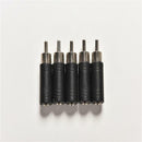 5Pcs RCA Male Plug to 1/8 3.5mm Female Jack Audio Adapter Converter Connector Kw