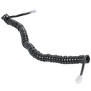 9.3" Black RJ9 Telephone Phone Modem Coil Line Cord Cable E3T4