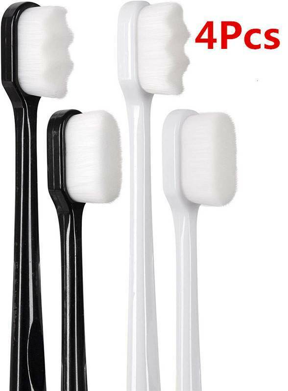Toothbrush 4X Nano Ultra-fine Oral Dental Care Soft Nano Bristle Teeth Brush