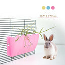 Plastic Pet Hay Rack Manger for Rabbit Guinea Pig Rat Chinchilla Pet Feeder