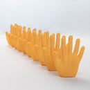 10pcs Desktop Palm Ornaments Domino Blocks Give Me Five Mini Hands Models