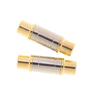 2X Single RCA Phono Coupler Female to Female Audio Video Connector Adaptor