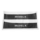 4Pcs Car Front and Rear Doors Welcome Pedal Stickers Anti-Scratch Protectio