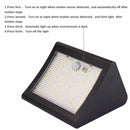 500LM Solar 38LED Body Induction Light Waterproof Outdoor Garden Yard Wall Lamp