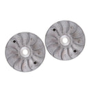 2x Variator Drive Face Fan For GY6 125cc 150cc Engine