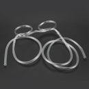 Glasses shape straw to drink - clear M7B2