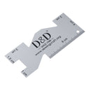 Metal Sewing Quilting Rulers Measurement Gauge For Embroidery/Patchwork