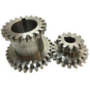 2Pcs/Set Cj0618 Teeth T29Xt21 T20Xt12 Dual Dears Metal Lathe Gear Duplicate