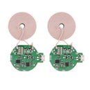 2pcs Qi Wireless Charger PCBA Circuit Board with Coil Wireless Charging
