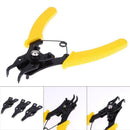 4 in 1 Snap Ring Pliers Plier Set DIY Circlip Combination Retaining Clip Je Y1M3