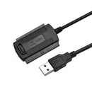 SATA&PATA&IDE to USB 2.0 Adapter Cable 480 MB/s for 2.5" , 3.5" Hard Drive Disk