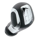 Car 5  Gear Shift Knob Lever Chrome Cap Fit for Peugeot 307 308 Black