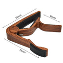 Wood Grain Guitar Capo Quick Change Acoustic Guitar Accessories Trigger Capo Kw