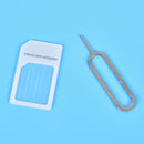 Universal SIM KIT 4 in 1 Adapter Micro Nano Mini SIM Card Adapter Pin Needle M&E