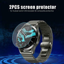 2pcs 9H Clear Protective Film Full Screen Protector for Huawei Watch GT2 A