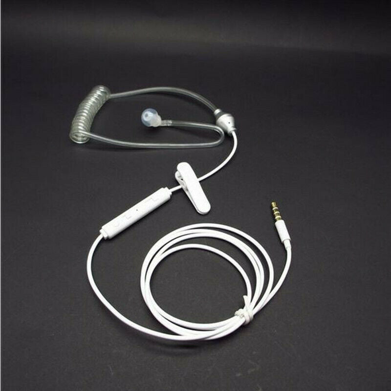 Ear Hook single earphone Anti Headphone Radiation Air Spring Duct Earhook h F5L3