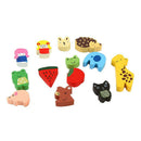 Colorful funny animals refrigerator magnets (19 random patterns) F3H4