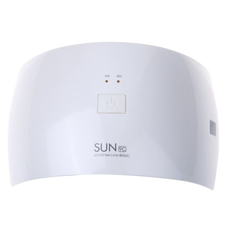 Sun9s/9c Nail Dryer 24W UV Lamp White Light Timer Nail Lamp Curing UV LED