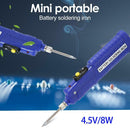 4.5V 8W Battery Powered Electric Soldering Iron Welding Solder Heat Pencil A