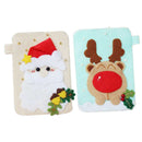 Creative DIY Felt Christmas Card Bag Craft Kits for Kids Children XMAS Gift