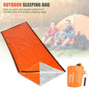 Sleeping Bag Storage Pack Package with Whistle for Outdoor Camping Orange