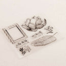 Leaf lotus Silicone Clear Stamp Transparent Rubber Stamps DIY Scrapbook  LJ