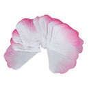 300pcs Silk Rose Petals Wedding Decoration Flowers - Pink and White / A Mus