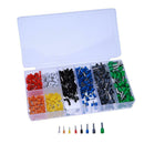 800pcs Electrical Bootlace Copper Ferrules Terminal Kit Cable Wire Copper
