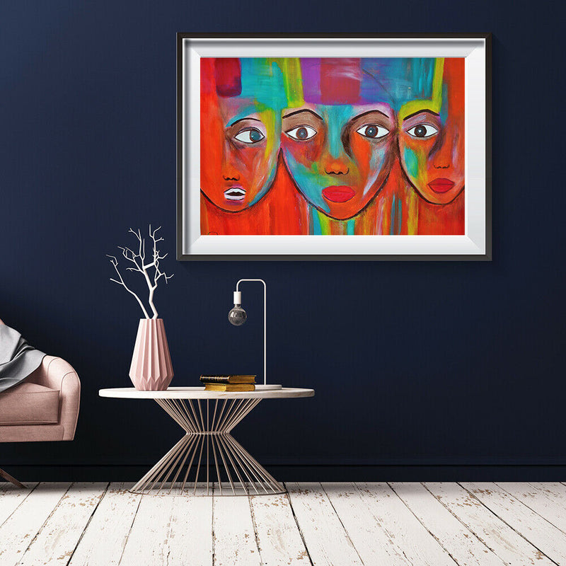 1000 Pieces Adults Kids Paper Jigsaw Puzzles Colorful Human Assembling Toys