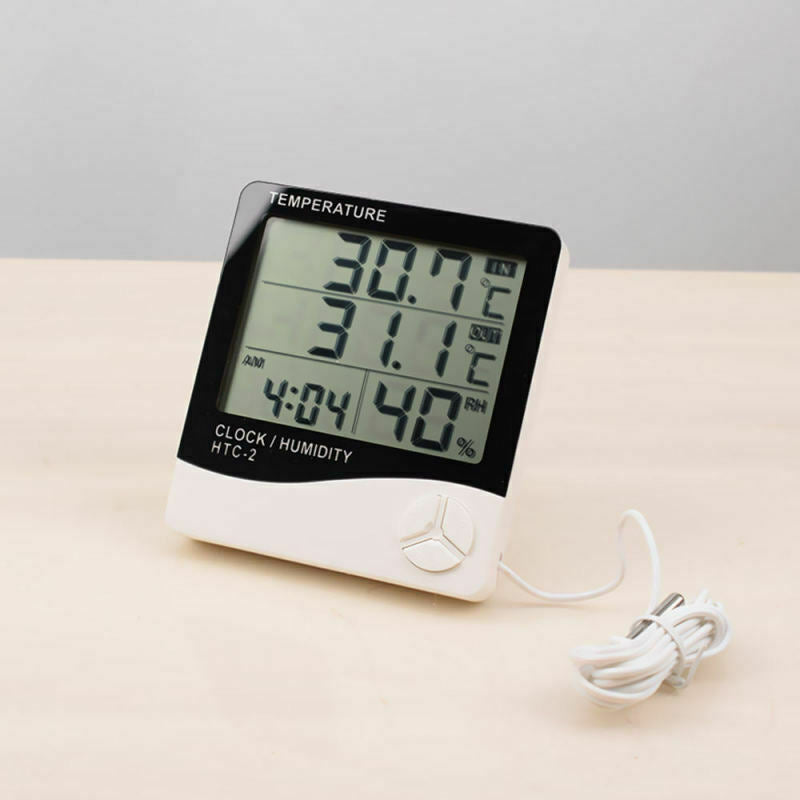 Multi-function Digital LCD Indoor and Outdoor Thermometer Hygrometer Weath JAS