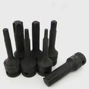 7Pc 3/8 inch Sockets Bit Socket Set T20 T25 T30 T40 T50 T55 T60 (T20-T60) L