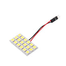 Car Interior Light Lamp Panel 18SMD LED T10 Festoon Dome BA9S Adapter 12V DC