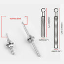 Car Universal Quick Release Latch Low Profile Hood Pins Lock 100mm Black  Modern