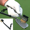 Tool Useful Plastic Double Side Practical Black Accessories Golf Club Brush
