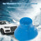 Cone Shaped Magic Car Windows Snow Remover Shovel Ice Scraper (7.5cm Blue)