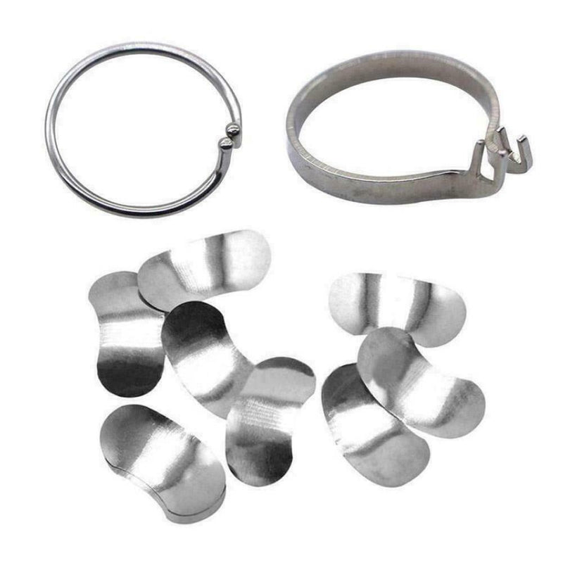 100 Pcs Dental Matrix Sectional Contoured Metal Matrices lmws 35um New No.1 W1Z7