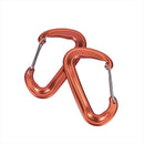 7075 Aluminum Climbing Buckle 12KN Hammock Safety Balance Carabiner Clasp- BX